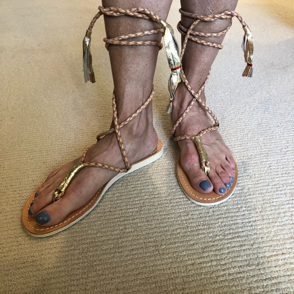 L*Space by cocobelle gladiator Sandals, never worn